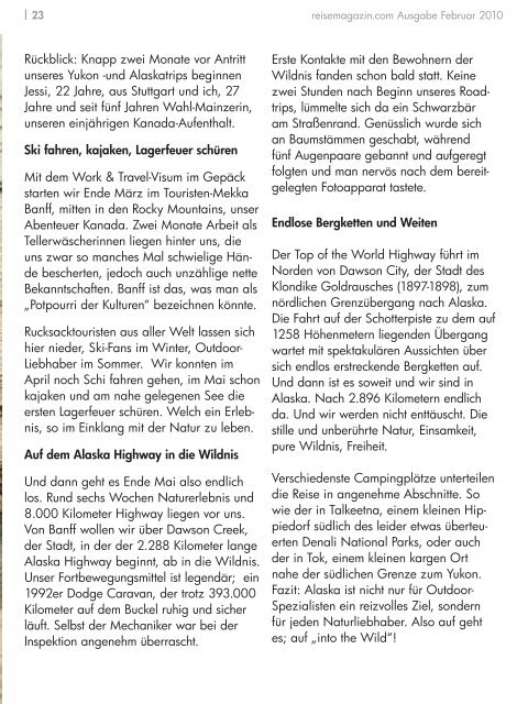 iPhone Reisemagazin.com 02 2010