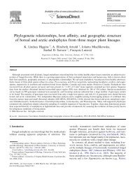 Download publication (PDF file) - François Lutzoni's Lab