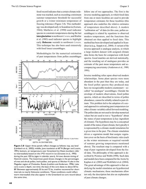 Past Climate Variability and Change in the Arctic and at High Latitudes