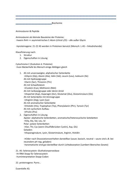 Papierchromatographie für Aminosäuren zur Gewichtsreduktion