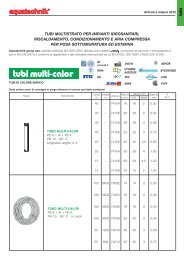 Articoli e misure multi-calor - aquatechnik