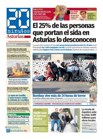 El 25% de las personas que portan el sida en Asturias ... - 20 Minutos