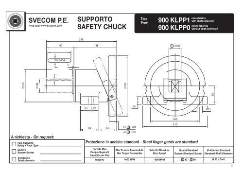 SVECOM P.E. INDICE - INDEX 900 925 950 ... - Fatih Otomasyon