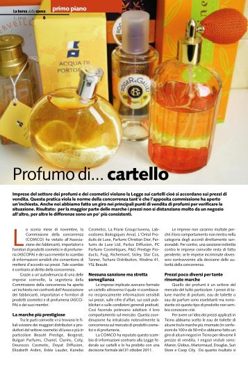 Profumo di... cartello - ACSI