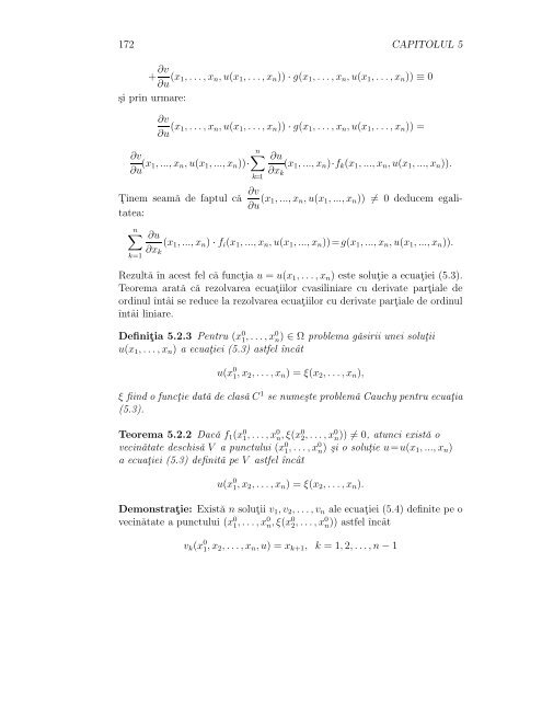 Capitolul 1 Ecuatii diferentiale de ordinul ˆıntâi rezolvabile prin ...