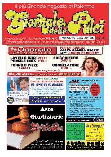 Animali - Giornale delle Pulci