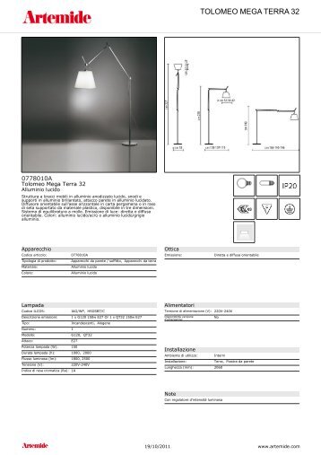 TOLOMEO MEGA TERRA 32 - Ideadiluce.it