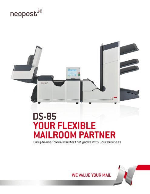 Ds 85 Brochure Neopost Canada