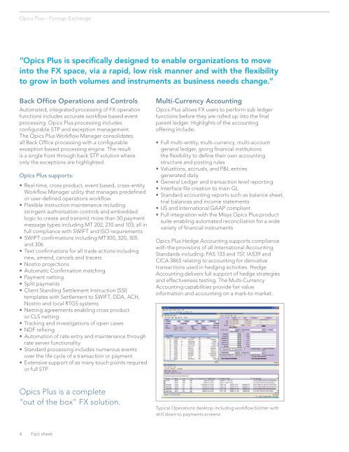 Opics Application Opics