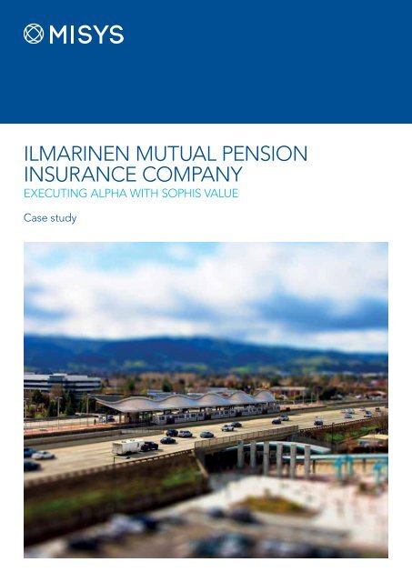 Ilmarinen Case Study - Misys