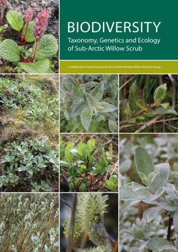 Biodiversity: taxonomy, genetics, and ecology of sub-arctic