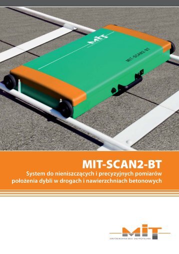 MIT-SCAN2-BT System do nieniszczÄcych i precyzyjnych pomiarÃ³w ...