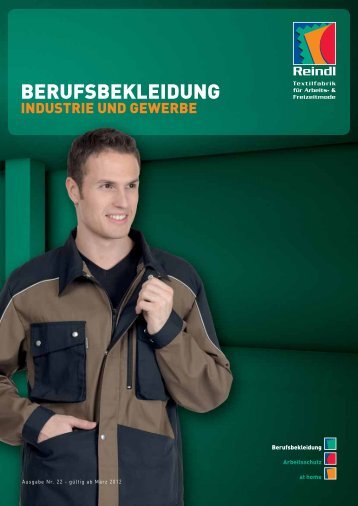 Reindl_Katalog_Berufsbekleidung_2012.pdf - Reindl Vertriebs GmbH