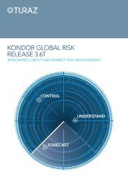 Kondor global risK release 3.6T -  Misys