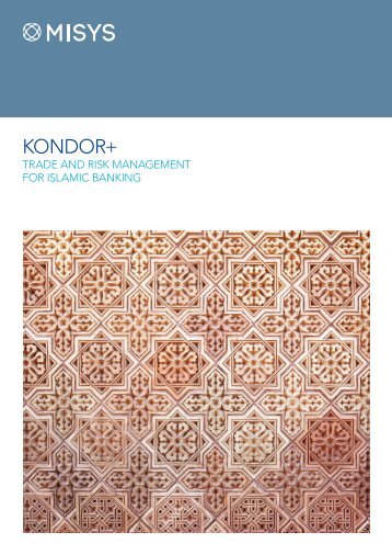 Kondor+ for Islamic Banking - Misys