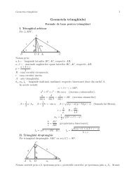 Geometria triunghiului