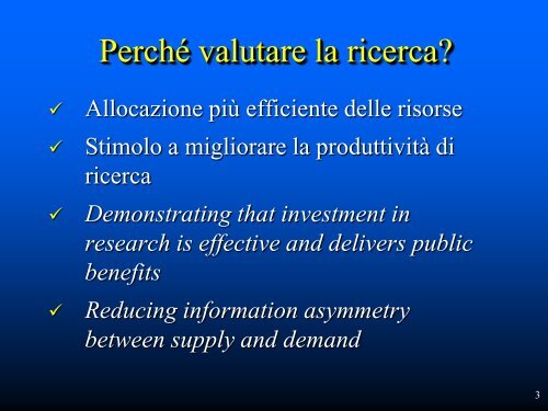 un sistema di supporto alla valutazione della ricerca in italia: ssv-orp