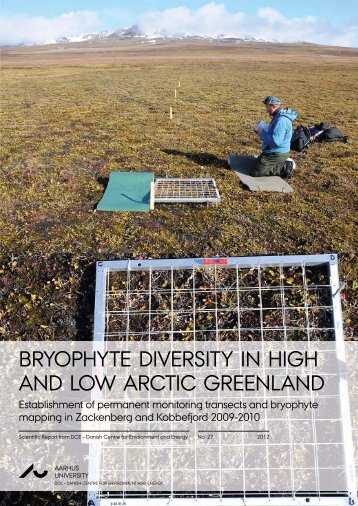 Bryophyte diversity in high and low arctic Greenland