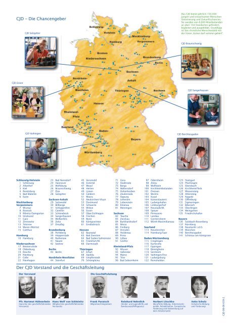 CJD Factsheet - CJD Institut für Weiterbildung NRW