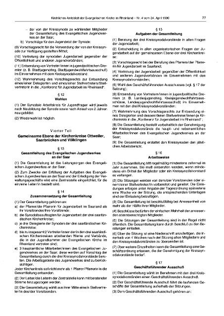 KirchlichesAlDtsblatt - Kirchenrecht-ekir.de