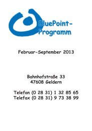 Programm BluePoint - Lebenshilfe Gelderland eV