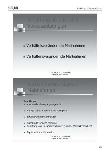 Dokumentation als PDF - Europäische Akademie der AWO für ...