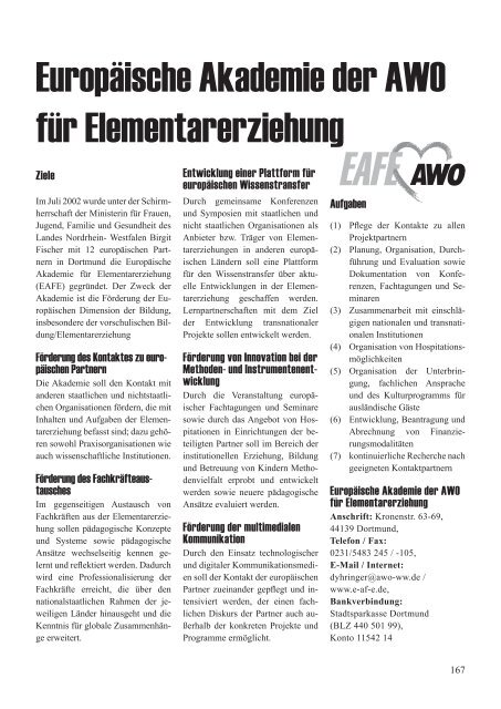 Dokumentation als PDF - Europäische Akademie der AWO für ...