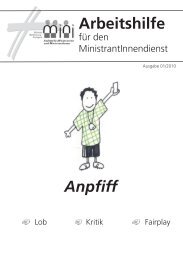 MinistrantInnendienst - Fachstelle Ministranten