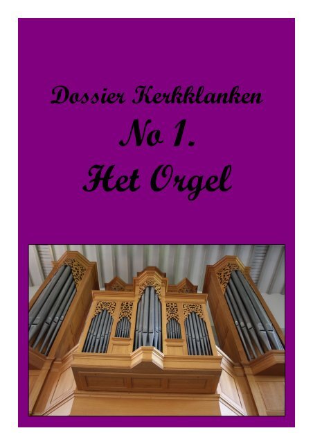 Het dossier kerkklanken kunt u hier downloaden als - Kerk Laren