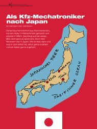 Als Kfz-Mechatroniker nach Japan - handfest-online.de