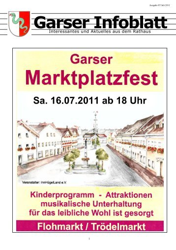Garser Infoblatt 07-2011 - Gars a. Inn