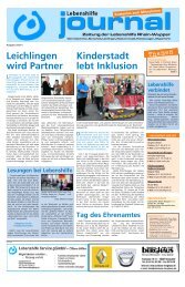 Leichlingen wird Partner Kinderstadt lebt Inklusion - Lebenshilfe | für ...