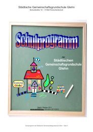 Schulprogramm - GGS Glehn