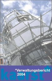 Verwaltungsbericht 2004 (13 MB ) - Stadt Kaarst