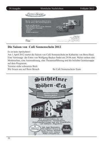 39 Frühjahr 2012 - Senioren "Miteinander-Füreinander" Süchteln