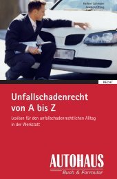 Unfallschadenrecht von A bis Z - Springer Automotive Shop