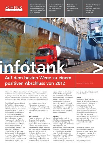 Bitte klicken Sie hier für die letzte Ausgabe - Schenk Tanktransport