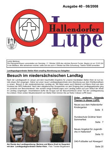 LUPE40-Online - SPD-Hallendorf