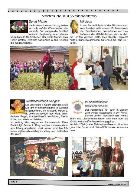 21. Ausgabe der Schulzeitungaktuell - Rurtal-Schule