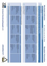 Werkstatt Inklusion Baustein Prävention - Verband ...
