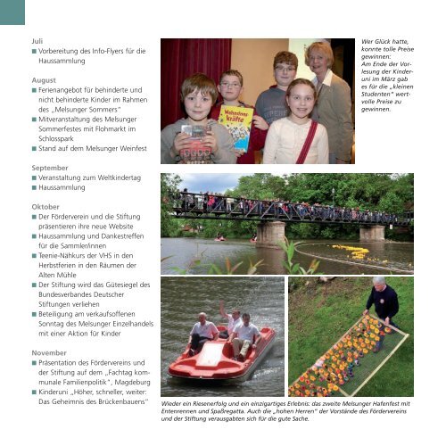 Jahresbericht 2010 -  Stiftung kinder- und familienfreundliches ...