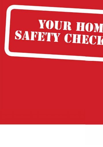 Home Safety Checklist - Queensland Health