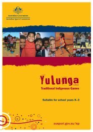 Traditional Indigenous Games ausport.gov.au/isp - Australian Sports ...