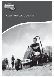 USER MANUAL GO-KART - Berg USA