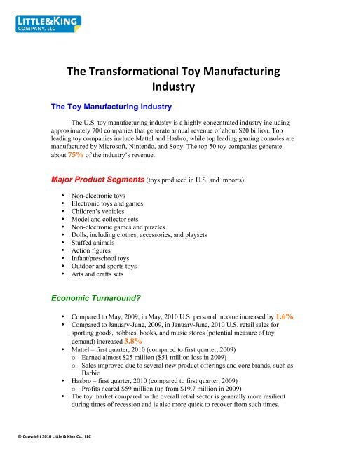 top toy company