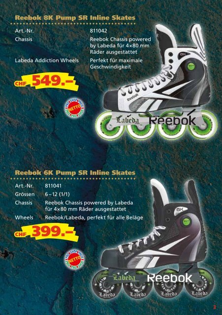 ROLLER HOCKEY COLLECTION 2012