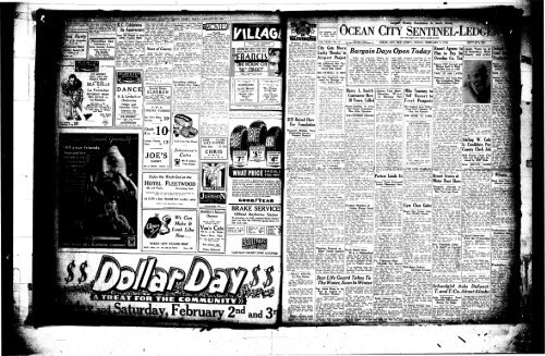 Feb 1934 - On-Line Newspaper Archives of Ocean City