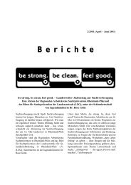 B e r i c h t e - Demenzkampagne Rheinland-Pfalz