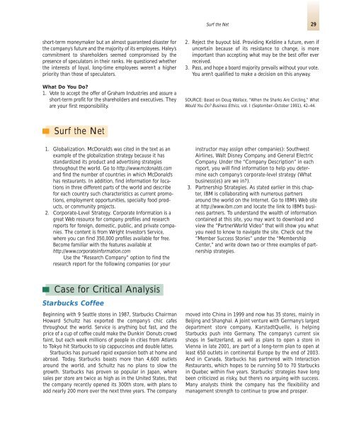 chapter 8: strategy formulation and implementation