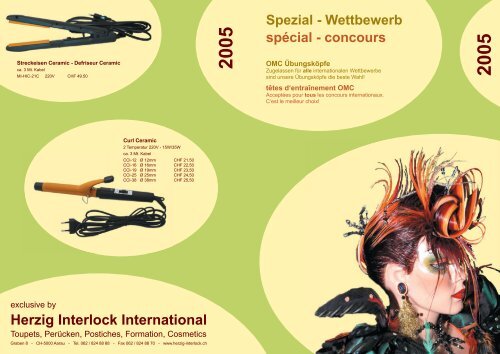 Wettbewerb spécial - Herzig Interlook AG